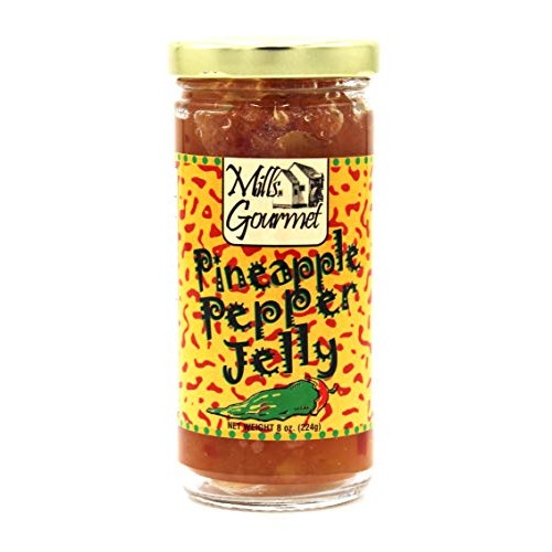 Mills Gourmet Pineapple Pepper Jelly - Bursting With Flavors Of