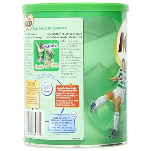 Nestle Milo, Chocolate Flavored, 14.1 Ounce Unit Pack Of 12