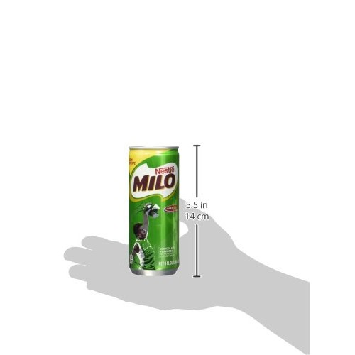 Milo Nutritional Energy Drink, Chocolate, 8 Fluid Ounce Pack Of