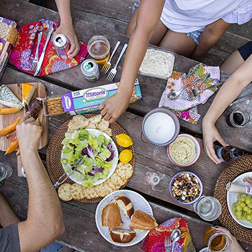 Milton’S Gourmet Crackers. Multi-Grain, Fire Roasted Vegetable,