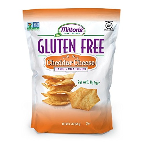 Miltons Craft Bakers, Gluten Free Baked Crackers Cheddar Cheese