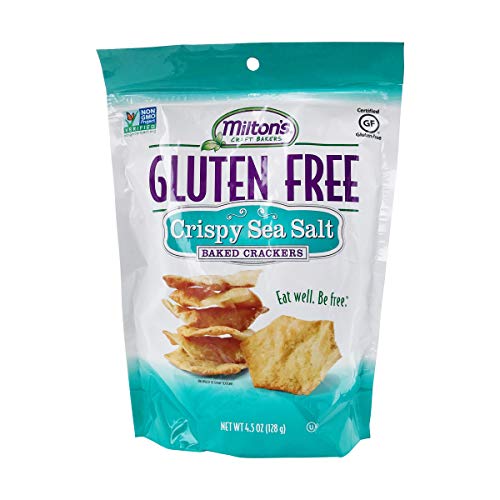 Miltons Craft Bakers Baked Crackers, Sea Salt, 4.5 Oz