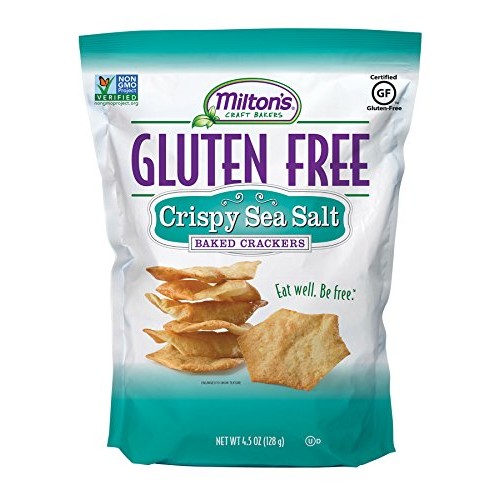 Miltons Gluten Free Crackers Crispy Sea Salt. Crispy And Glut