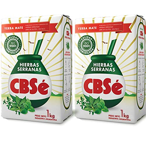 Cbse Yerba Mate Hierbas Serranas 2 Kg. Pack Of 2