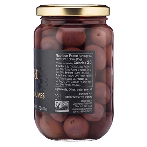 Mina Purple Beldi Olives, Premium Handpicked And Naturally Cured