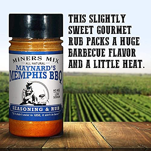 Miners Mix Maynards Memphis Championship Bbq Dry Rub – Big Bold
