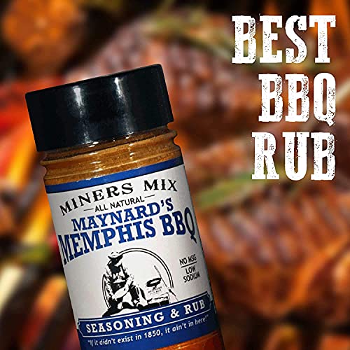 Miners Mix Maynards Memphis Championship Bbq Dry Rub – Big Bold