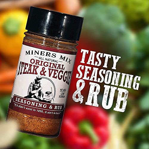 Miners Mix - Steak And Veggie All Purpose 100% Natural Dry Rub S