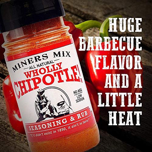 Miners Mix Wholly Chipotle Handcrafted Gourmet Bbq Rub. A First