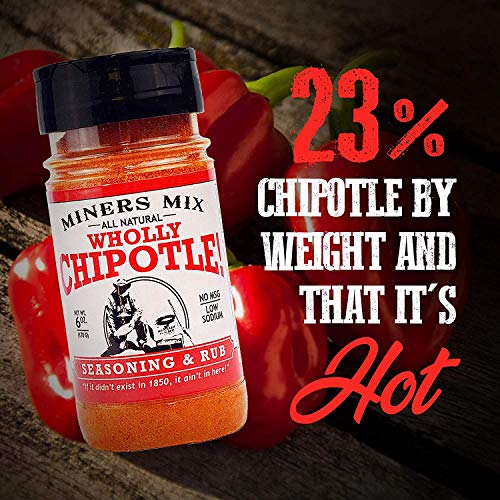 Miners Mix Wholly Chipotle Handcrafted Gourmet Bbq Rub. A First
