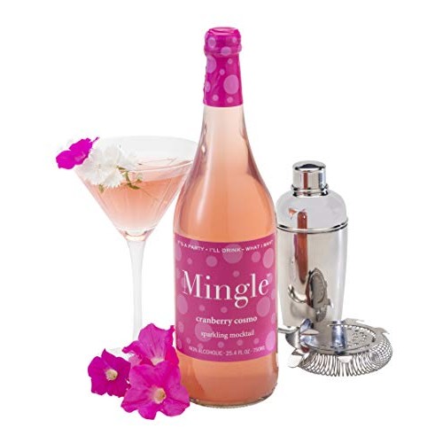 Mingle Mocktails Non Alcoholic Cocktails - 4 Bottle Variety Pack