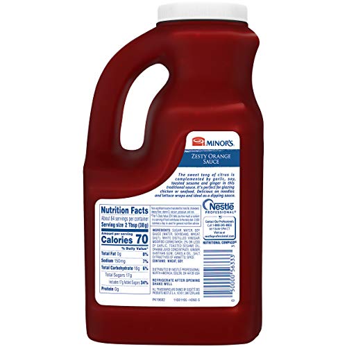 Minors Zesty Orange Sauce, Stir Fry Sauce, Chicken And Seafood