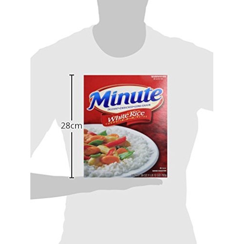Minute Instant White Rice, Gluten Free, Non-Gmo, No Preservative