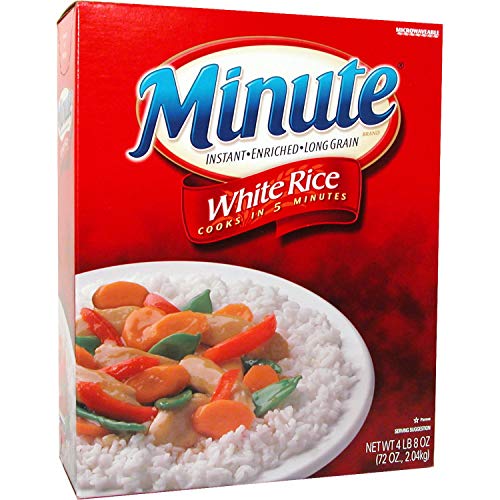Minute, Long Grain White Rice, 72 Oz Box Pack Of 2