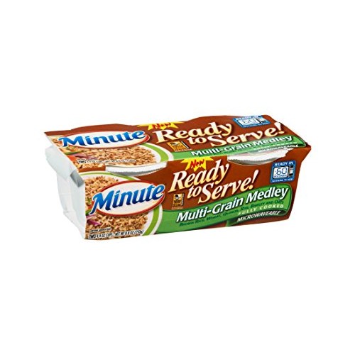 Minute Ready To Serve Multi-Grain Medley 4.4 Oz Rice, 2 Count