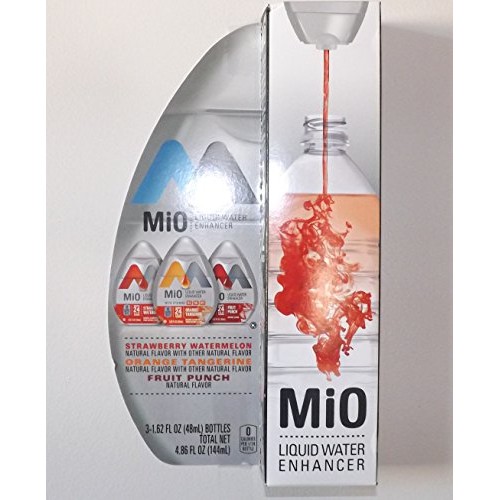 Mio Liquid Water Enhancer, Strawberry Watermelon, Fruit Punch An