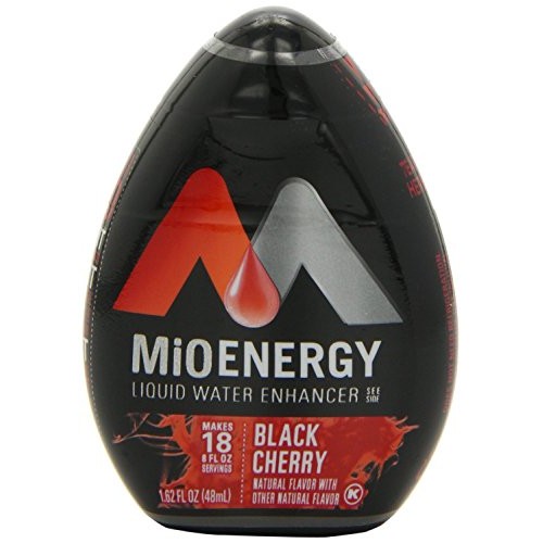 2 Pack Mio Energy Black Cherry, 1.62 Fluid Ounce Each