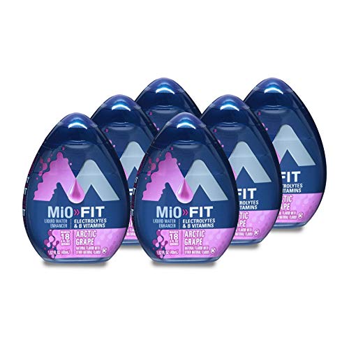 Miofit Liquid Water Enhacer Artic Grape 1.62 Oz Pack Of 6