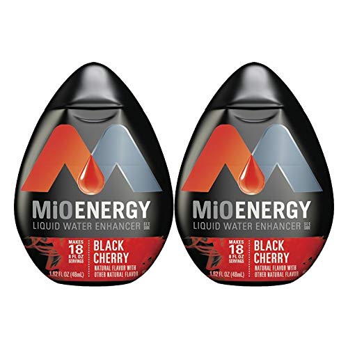 Mio Energy Liquid Water Enhancer, Black Cherry 1.62 Oz Pack Of 2