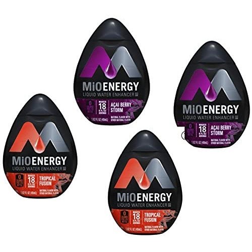 Mio Liquid Water Enhancer Energy Variety Pack Acai Berry Storm,