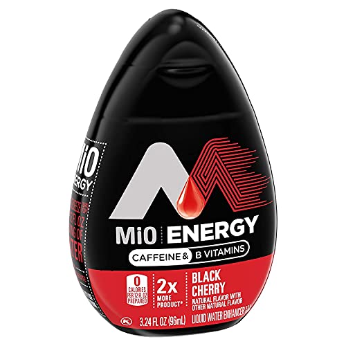 Mio Energy Black Cherry Liquid Water Enhancer, 1.62 Ozpack Of 4