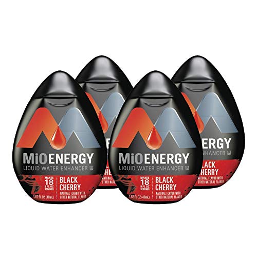 Mio Energy Black Cherry Liquid Water Enhancer, 1.62 Ozpack Of 4
