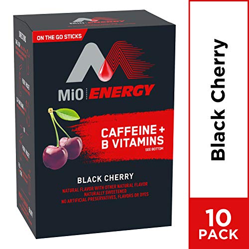 MiO Energy Black Cherry Drink Mix 10 On-the-Go Packets