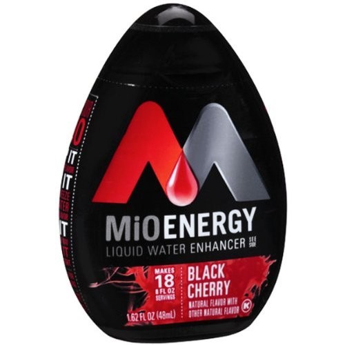 Mio Energy Black Cherry Liquid Water Enhancer Case Pack 12 Energ