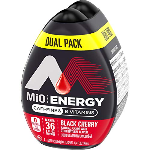 Mio Energy Black Cherry Liquid Water Flavoring Enhancer, Each 2