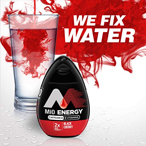 Mio Energy Black Cherry Naturally Flavored Liquid Water Enhancer