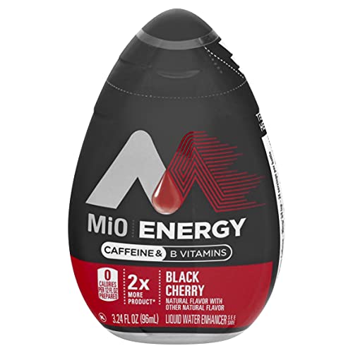 Mio Energy Black Cherry Naturally Flavored Liquid Water Enhancer