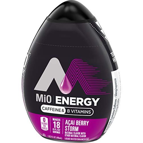 Mio Energy Liquid Enhancer, Acai Berry Storm, 1.62 Fl. Oz - Pack