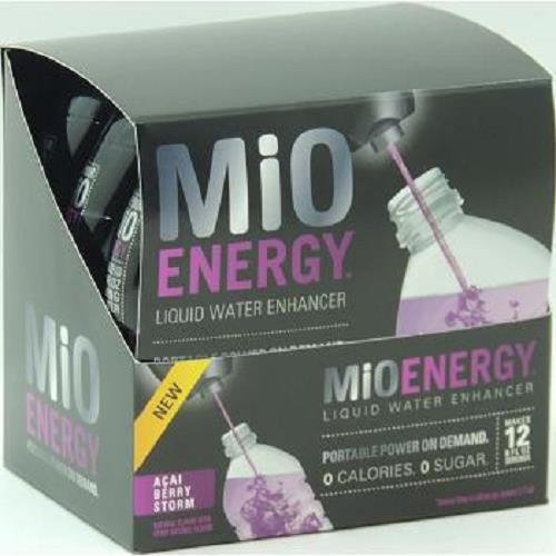 Mio Energy Liquid Water Enhancer - Acai Berry Storm 1.08 Oz Each