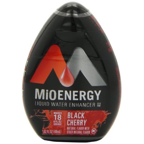 Mio Energy Liquid Water Enhancer, Black Cherry, 1.62 Ounce Pack