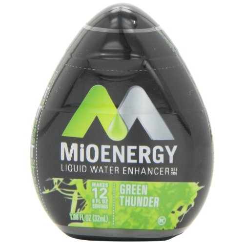 Mio Energy Liquid Water Enhancer, Green Thunder, 1.08 Ounce Pac