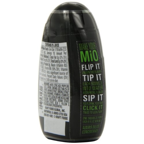 Mio Energy Liquid Water Enhancer, Green Thunder, 1.62 Ounce Pac