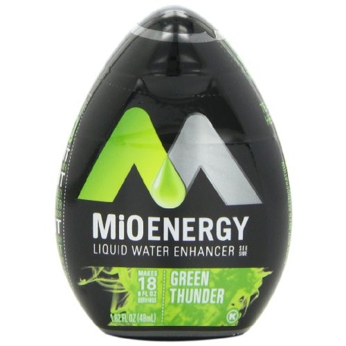 Mio Energy Liquid Water Enhancer, Green Thunder, 1.62 Ounce Pac