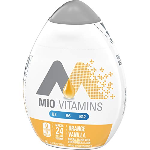 Mio Energy Liquid Water Enhancer, Orange Vanilla Pack Of 12