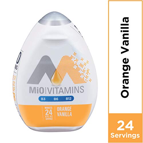 Mio Energy Liquid Water Enhancer, Orange Vanilla Pack Of 12