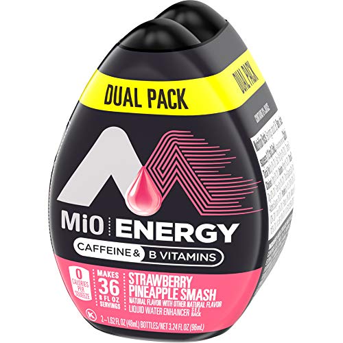 Mio Energy Strawberry Pineapple Smash Liquid Water Flavoring Enh