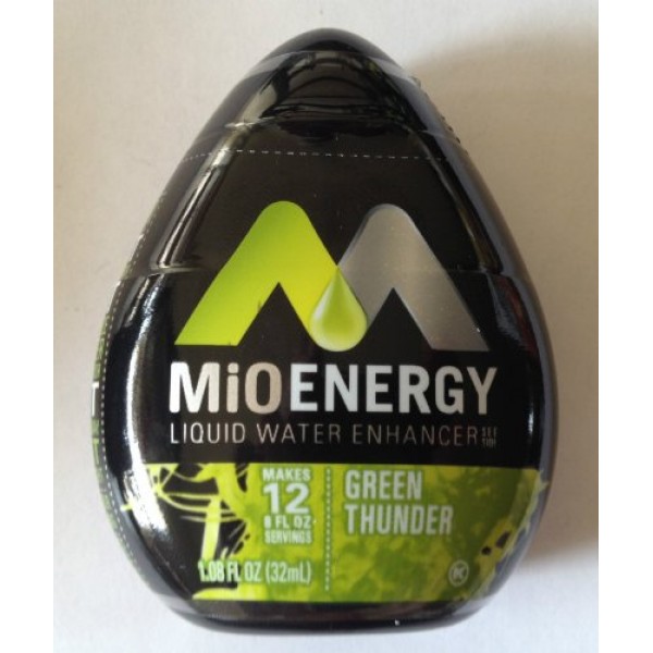 Mio Energy Water Enhancer Black Cherry & Green Thunder 1.08 6 P...