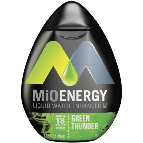 Mio Green Thunder, 1.62-Ounce Pack Of 4
