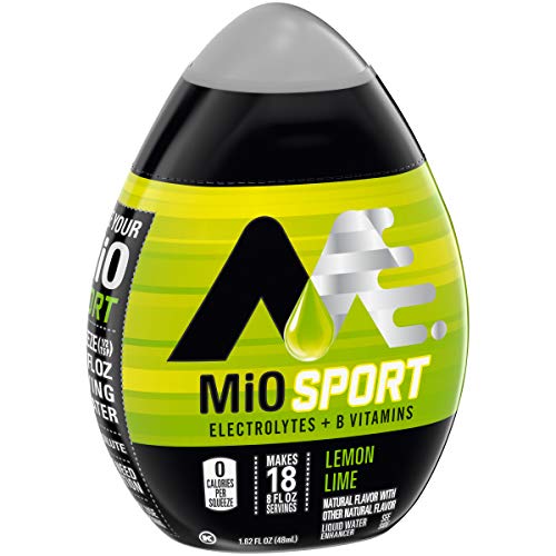 Mio Liquid Water Enhancer, Sport Lemon Lime, 1.62 Ounce Pack Of