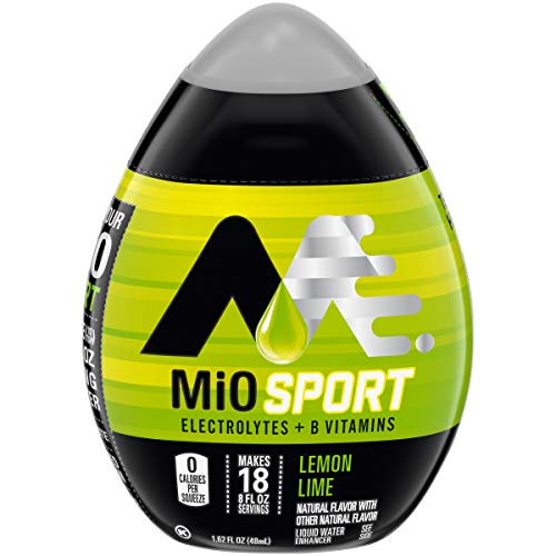 Mio Liquid Water Enhancer, Sport Lemon Lime, 1.62 Ounce Pack Of