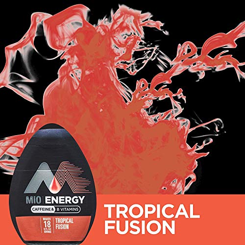 Mio Liquid Water Enhancer, Tropical Fusion Pack Of 4