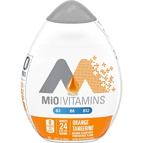 Mio Liquid Water Enhancer Variety Pack, 1 Orange Tangerine, 1 En