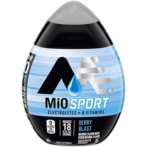 Mio Sport Berry Blast Liquid Water Enhancer, Caffeine Free, 1.62