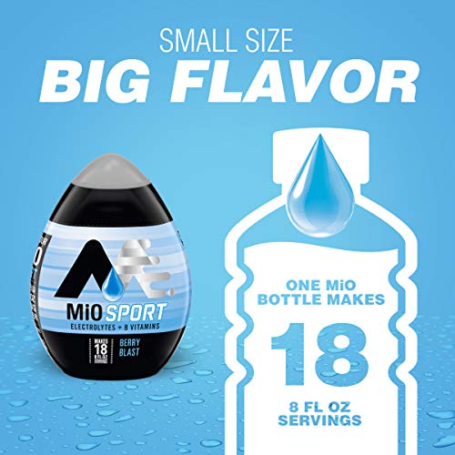 Mio Sport Berry Blast Liquid Water Enhancer Drink Mix 1.62 Fl O