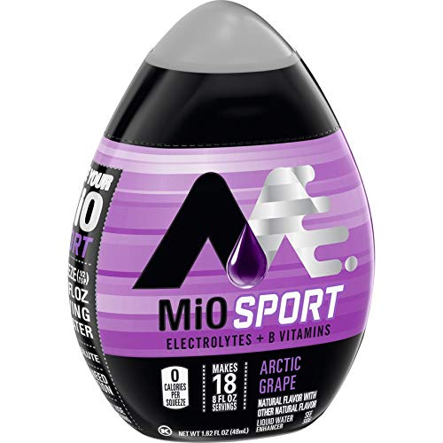 Mio Sport Liquid Water Enhancer, Arctic Grape, 1.62 Fluid Ounce