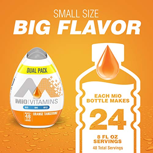 Mio Vitamins Orange Tangerine Liquid Water Flavoring Enhancer 2-